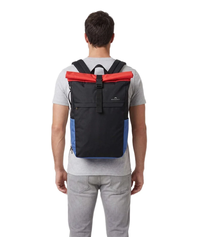 Doughnut Reborn Jetpack Sac à dos roll-top black/grapefruit
