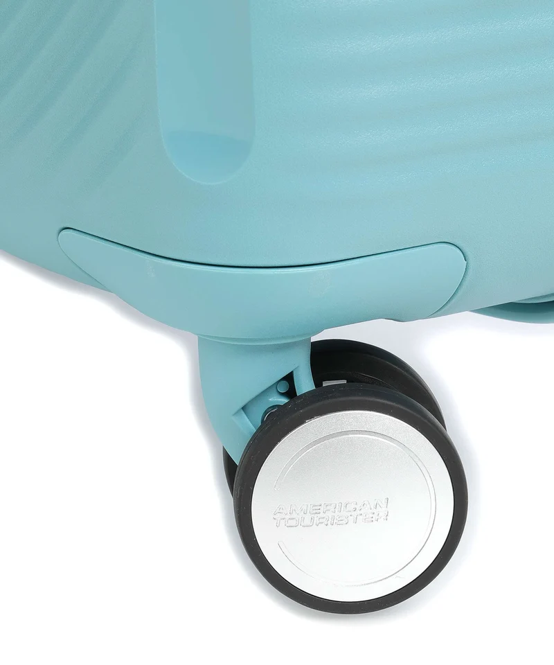 American Tourister Soundbox Valise 4 roues turquoise tonic