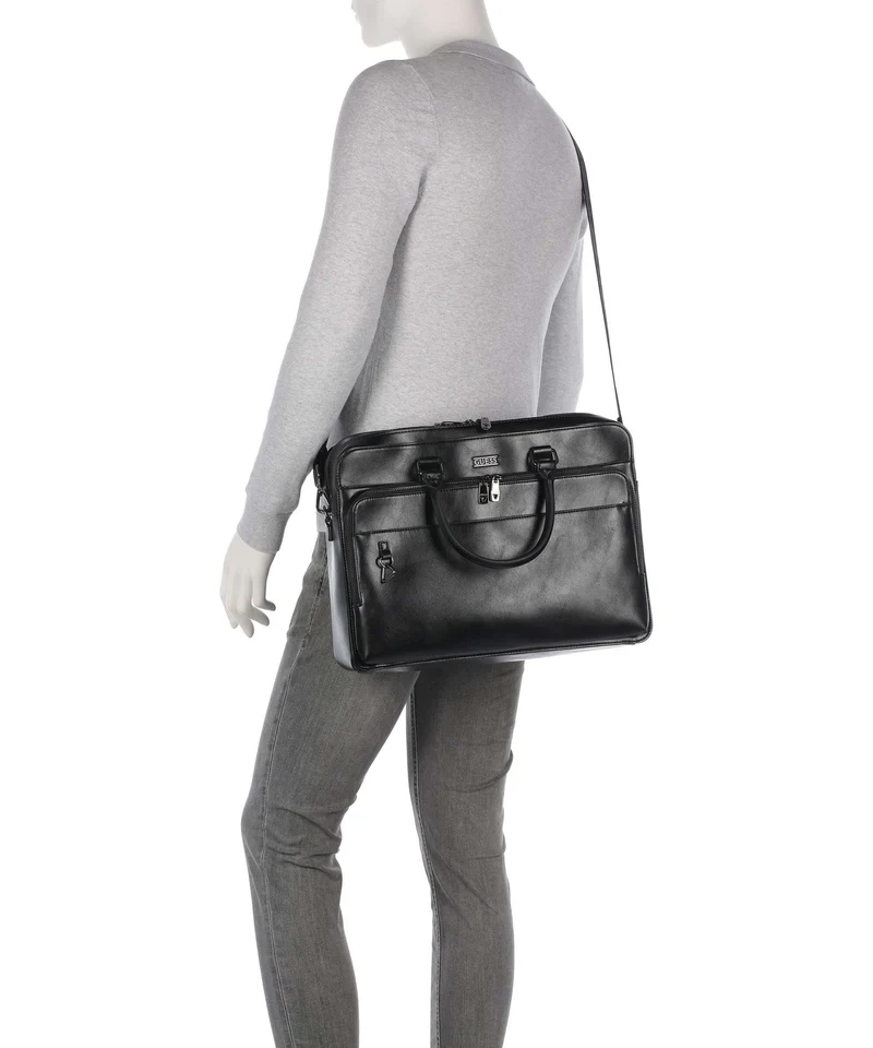 Guess Boston Porte-document black