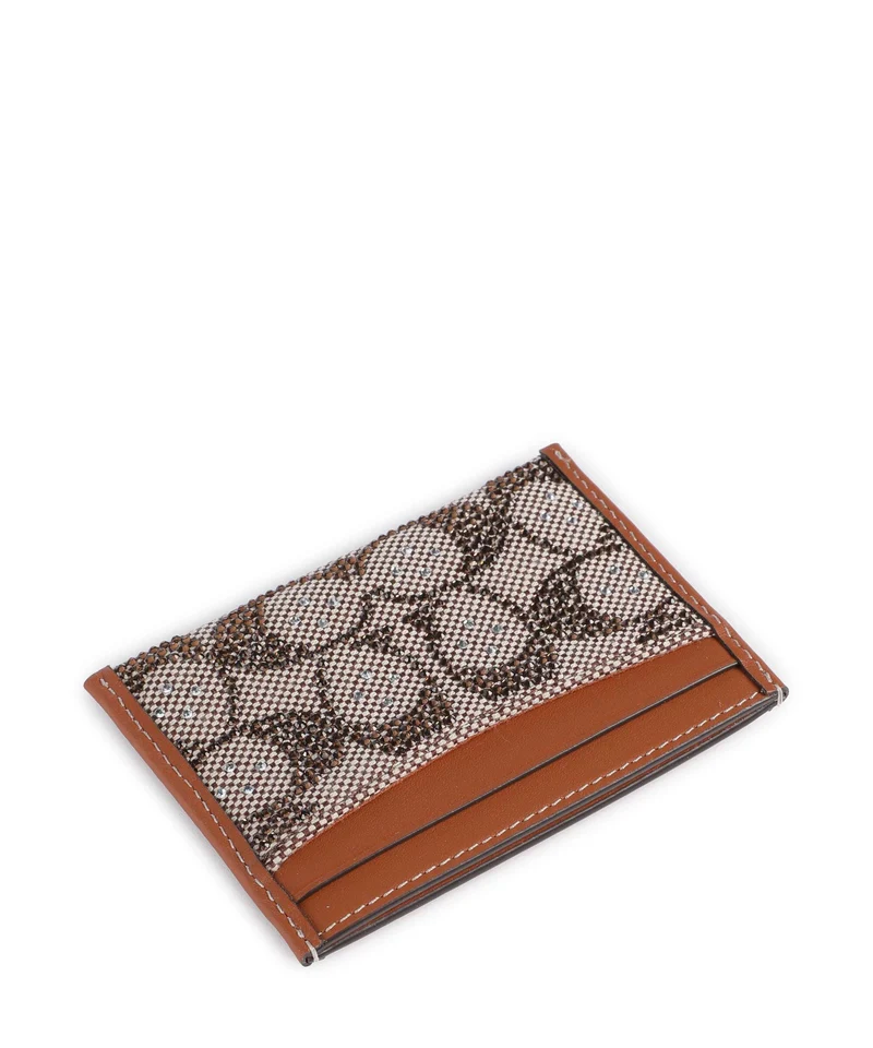 Coach Essential Signature Étui à cartes crédit burnished amber