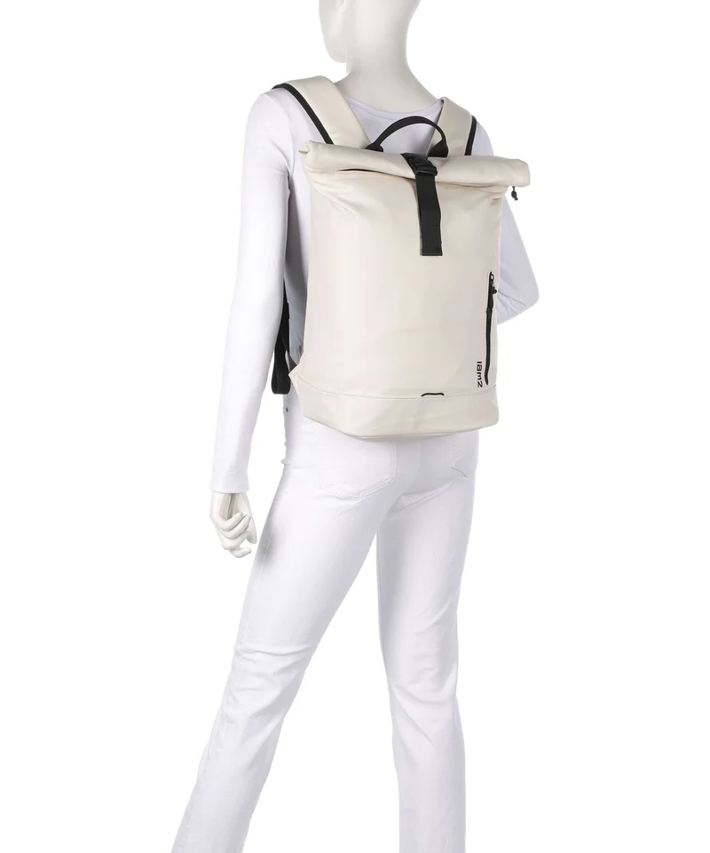 Zwei Cargo CAR200 Sac à dos roll-top white/bordeaux