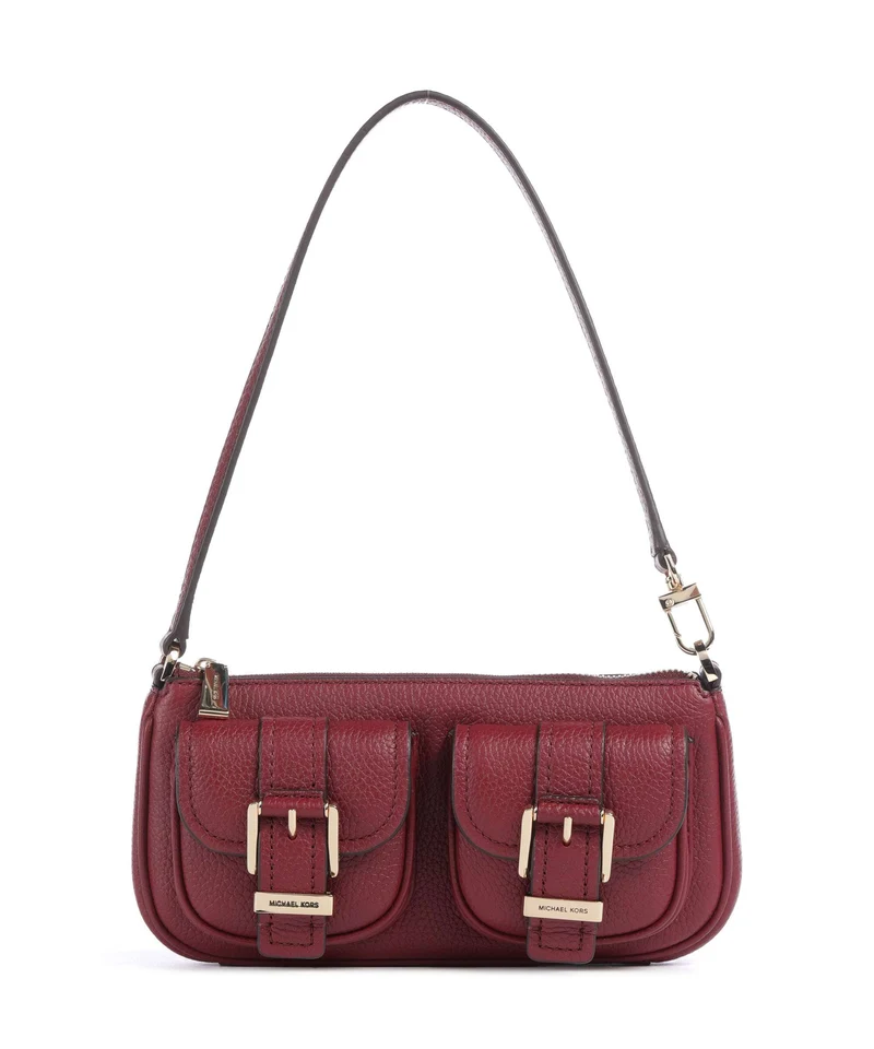 Michael Kors Zoe Small Sac porté épaule mulberry