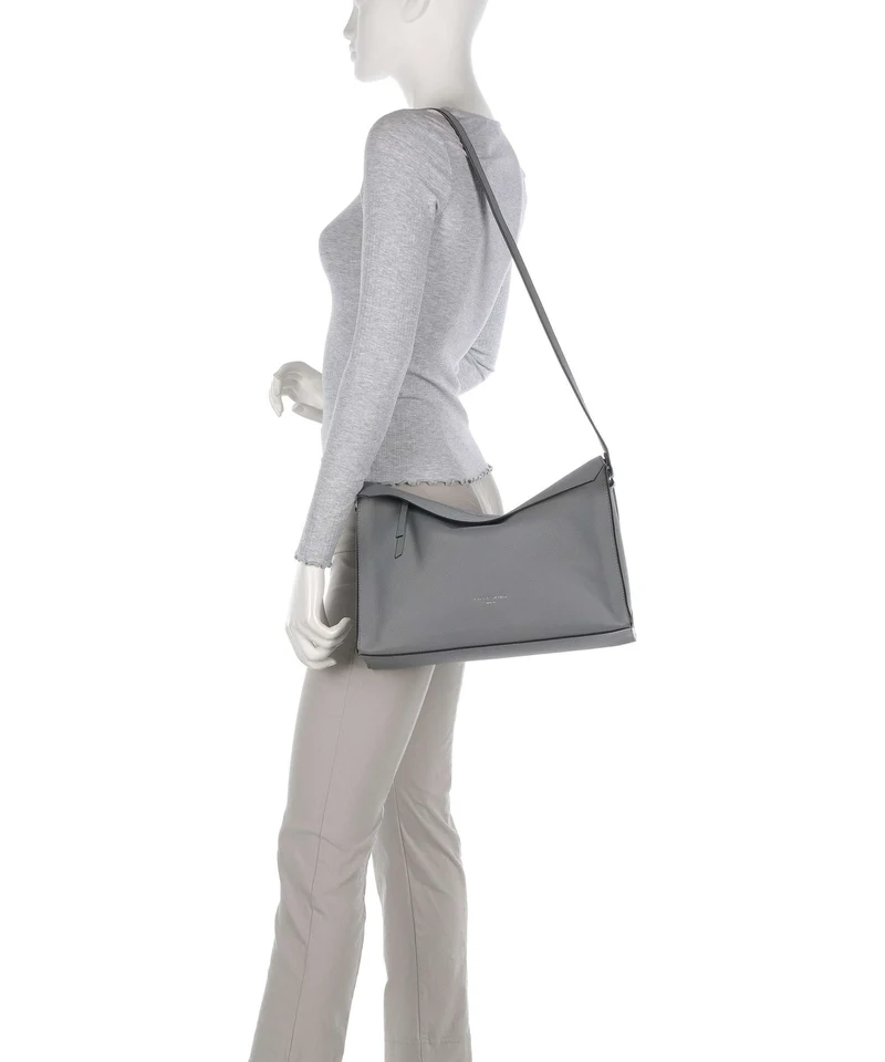 Liebeskind Lora Small Pebble M Sac porté épaule grigio