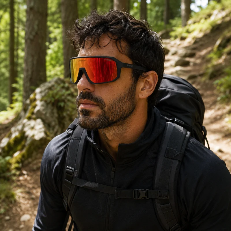 Lunettes randonnée UV400 protection soleil