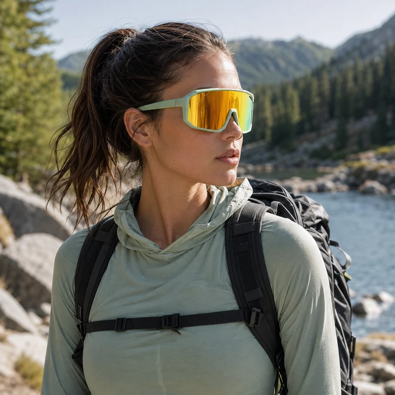 Lunettes randonnée UV400 protection soleil