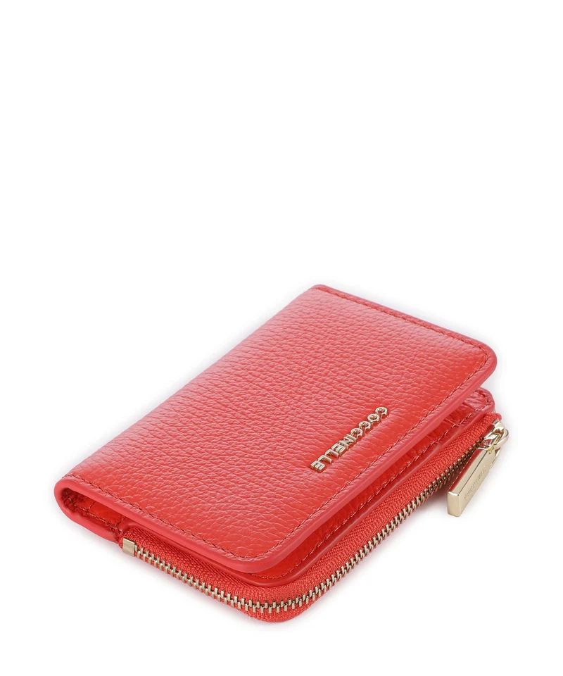 Coccinelle Metallic Soft Portefeuille gazpacho