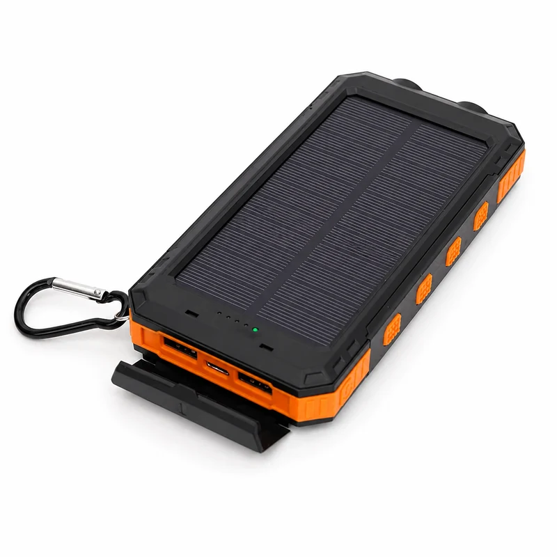 Batterie solaire randonnée 20000mAh grande autonomie