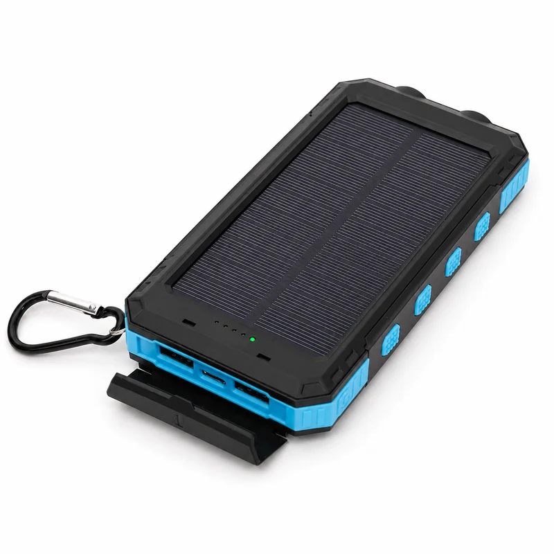 Batterie solaire randonnée 20000mAh grande autonomie
