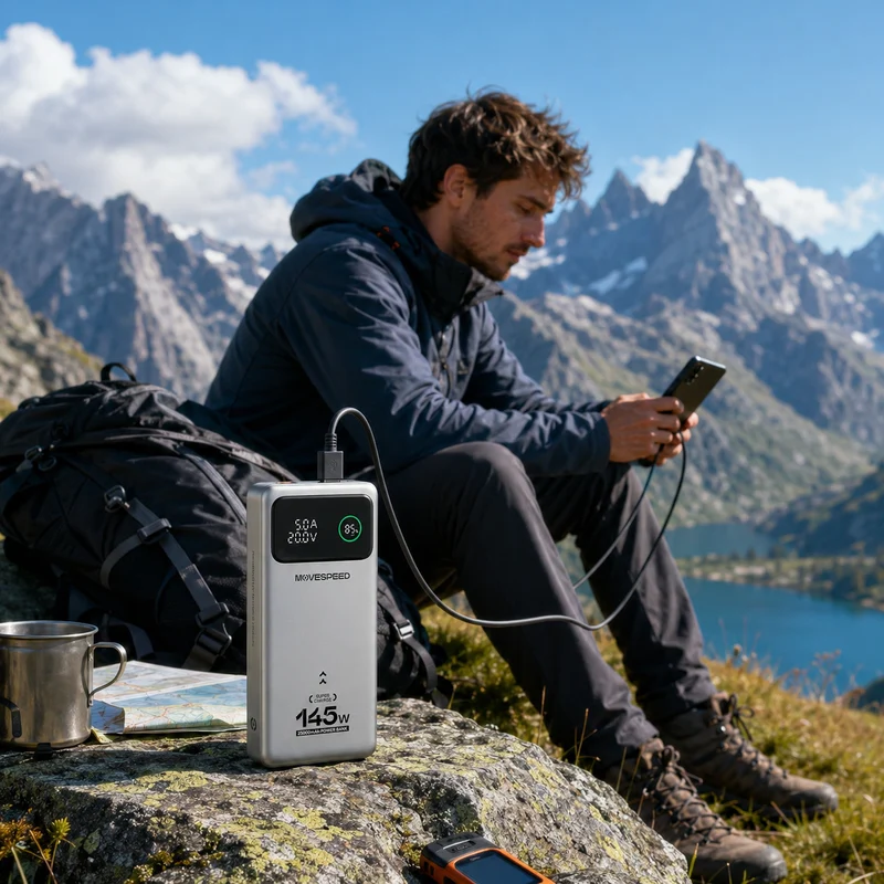 Batterie externe randonnée haute capacité 25000mAh