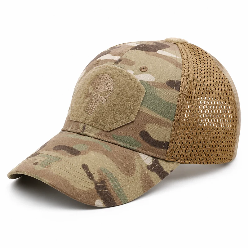 Casquette randonnée respirante filet anti chaleur