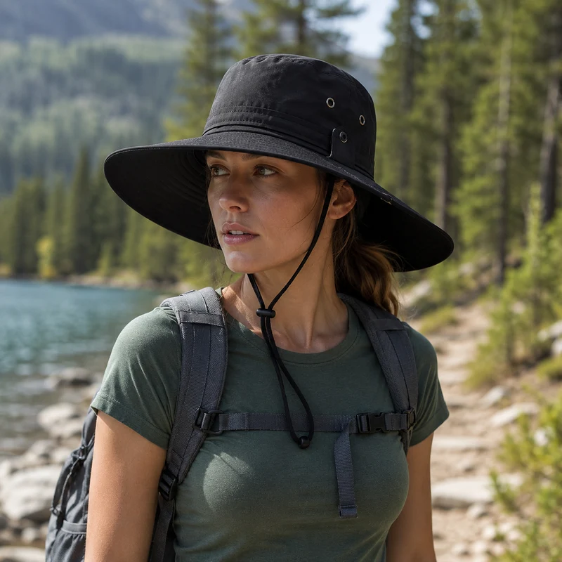 Chapeau outdoor randonnée respirant anti chaleur