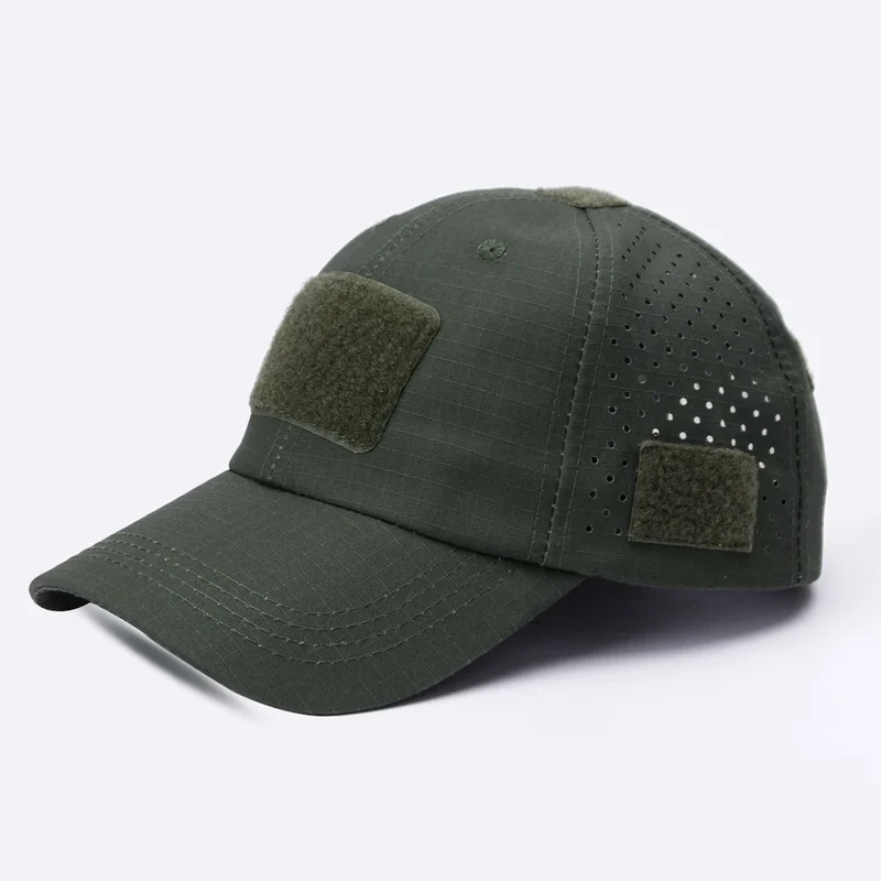 Casquette randonnée motif kaki protection UV