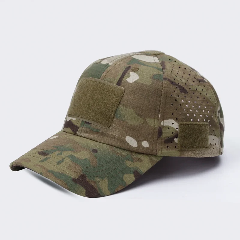Casquette randonnée motif kaki protection UV