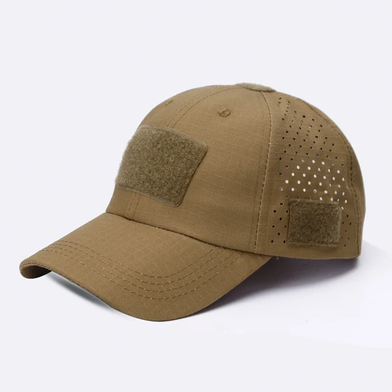 Casquette randonnée motif kaki protection UV