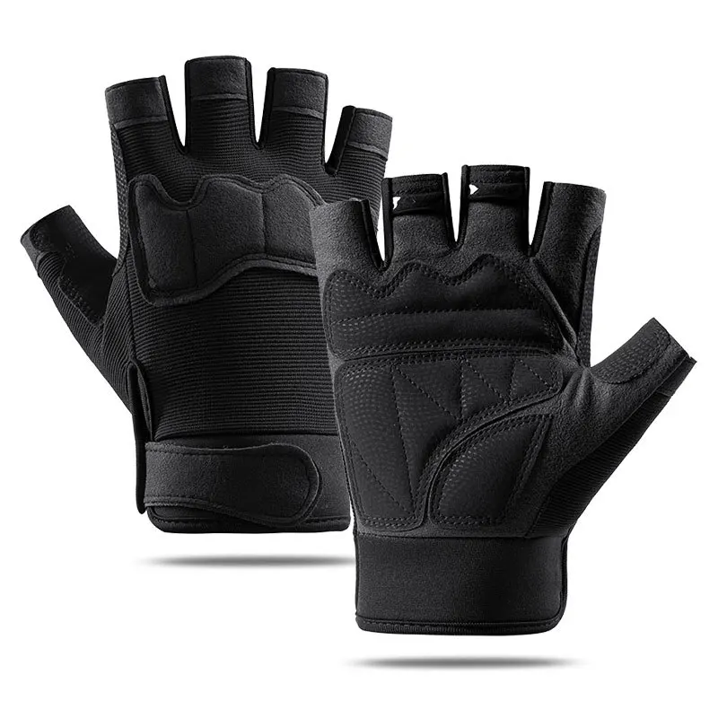 Gants randonnée demi doigts respirants anti dérapant