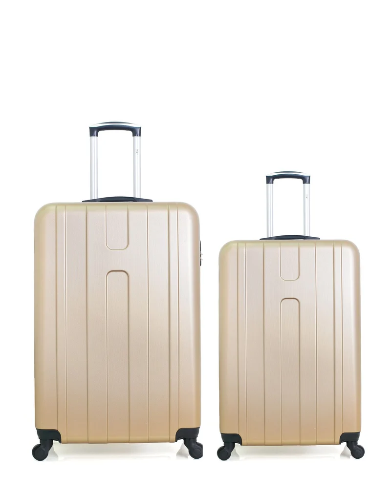 Lot de 2 valises rigides moyenne et cabine ATLANTA