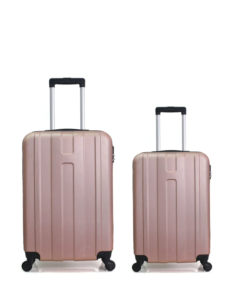 Lot de 2 valises rigides moyenne et cabine ATLANTA