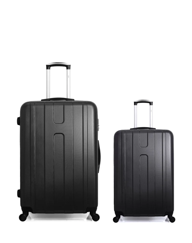 Lot de 2 valises rigides grand format et cabine ATLANTA