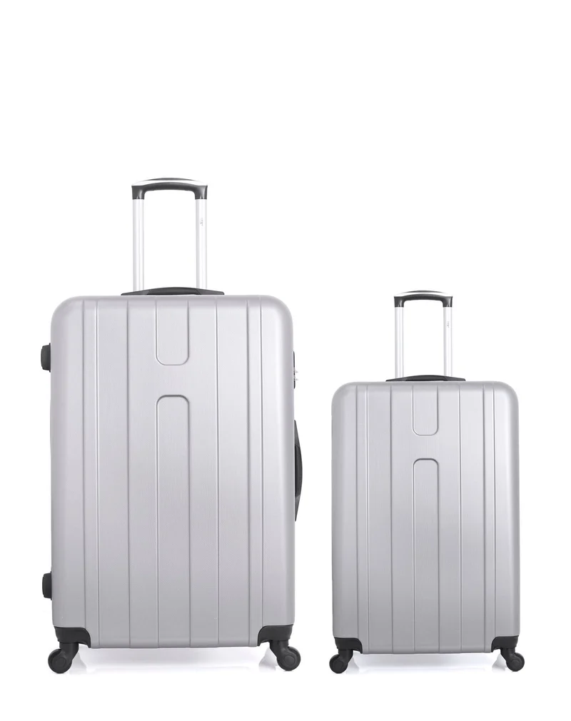 Lot de 2 valises rigides grand format et cabine ATLANTA