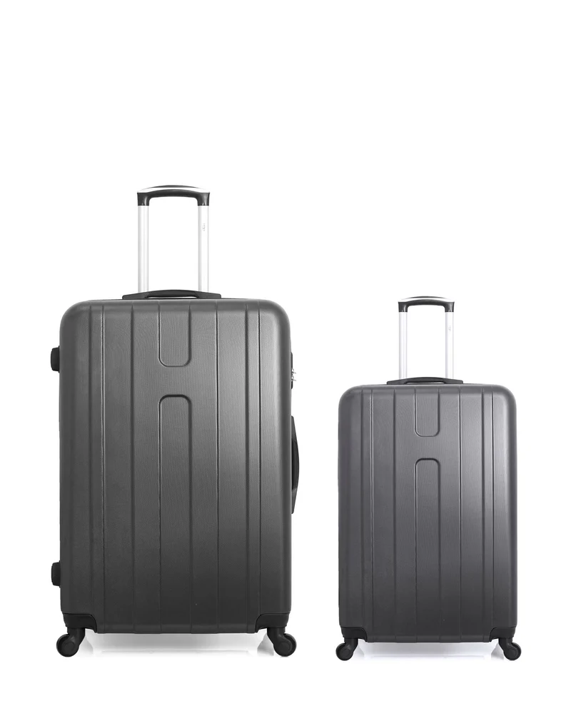 Lot de 2 valises rigides grand format et cabine ATLANTA
