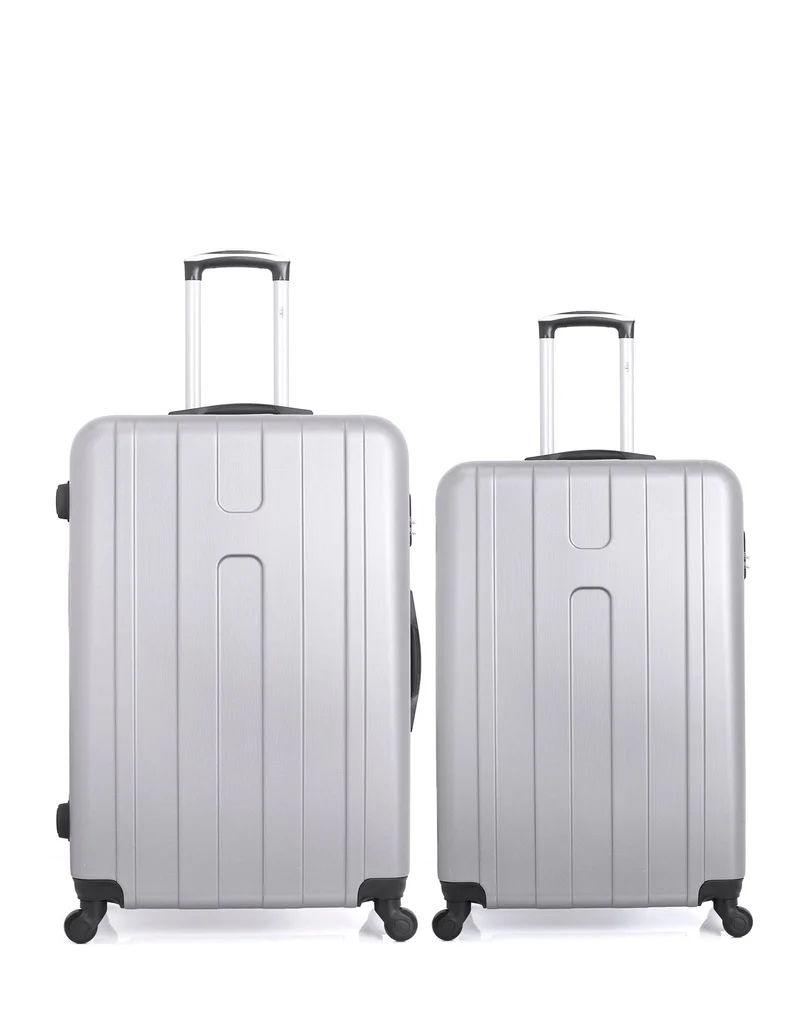 Lot de 2 valises rigides grand format et moyenne ATLANTA