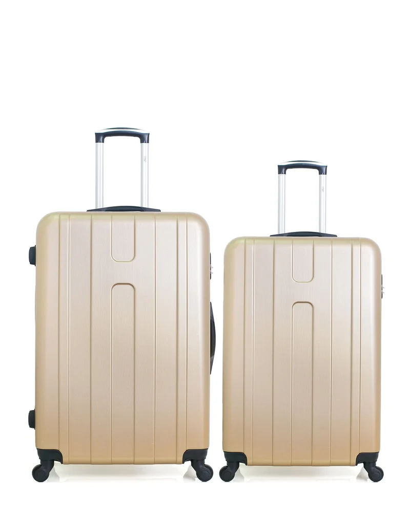 Lot de 2 valises rigides grand format et moyenne ATLANTA