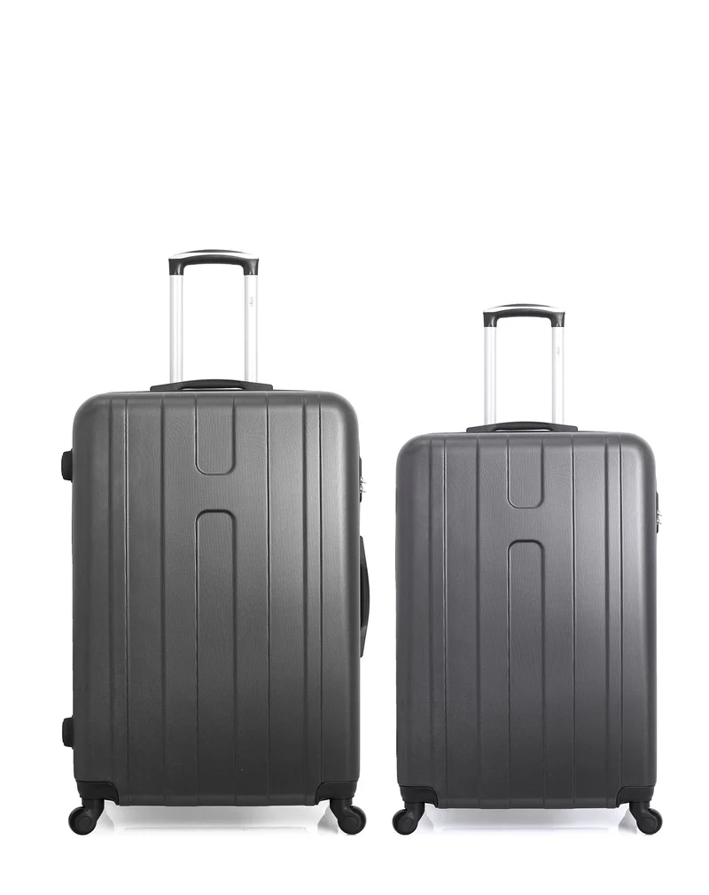 Lot de 2 valises rigides grand format et moyenne ATLANTA