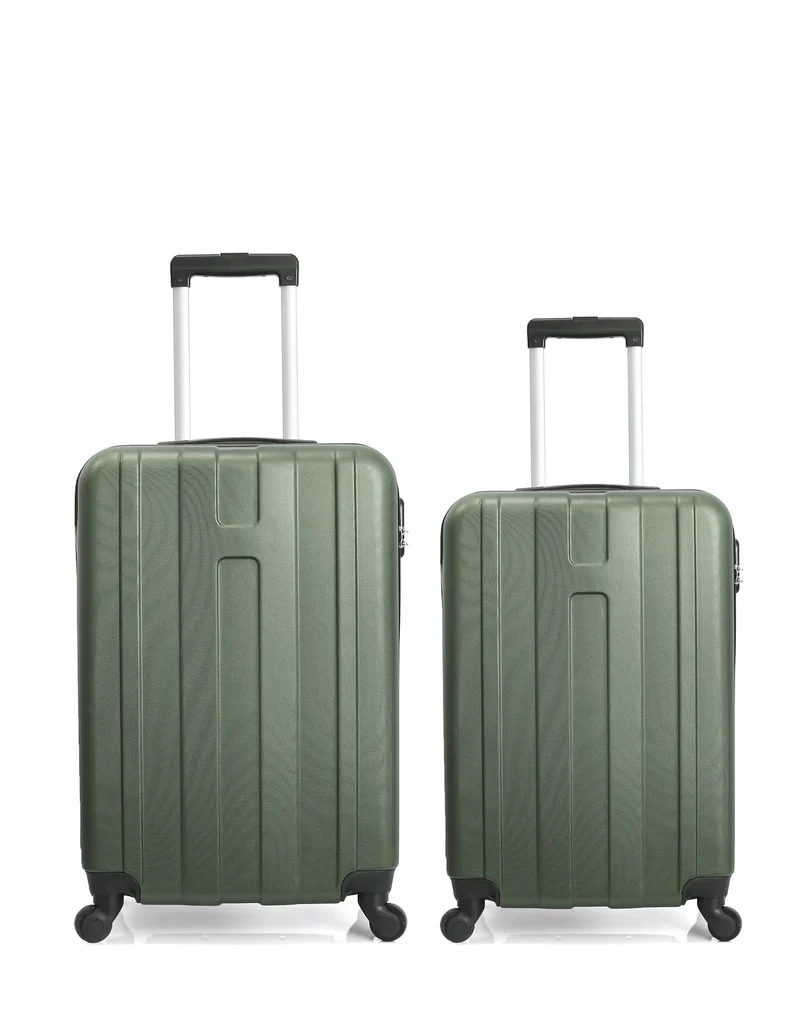 Lot de 2 valises rigides grand format et moyenne ATLANTA