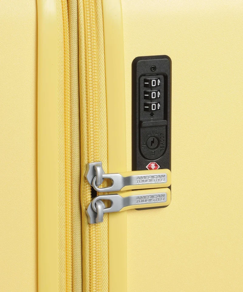 American Tourister Dynabelt Valise 4 roues sunny yellow