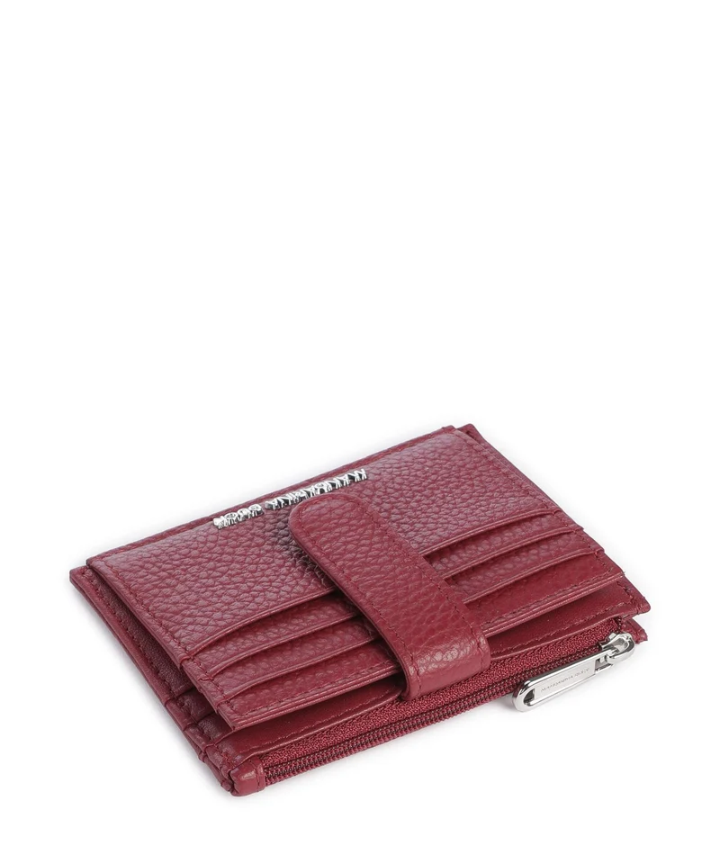 Mandarina Duck Mellow Leather Étui à cartes crédit grape