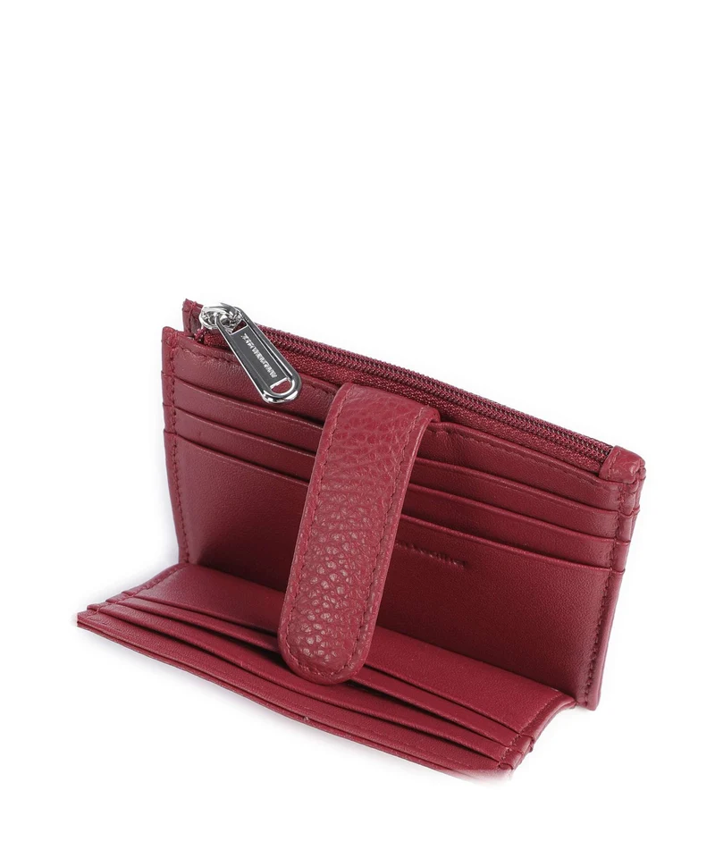 Mandarina Duck Mellow Leather Étui à cartes crédit grape