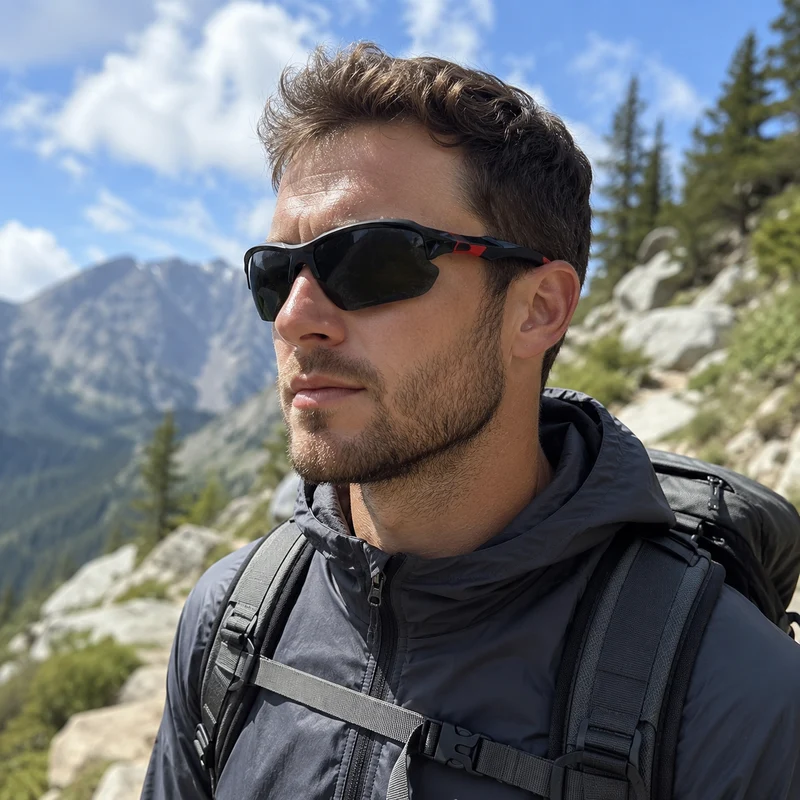 Lunettes randonnée polarisées protection UV