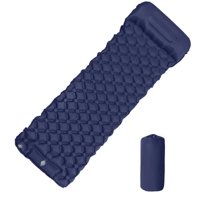 Matelas de couchage randonnée avec pompe intégrée