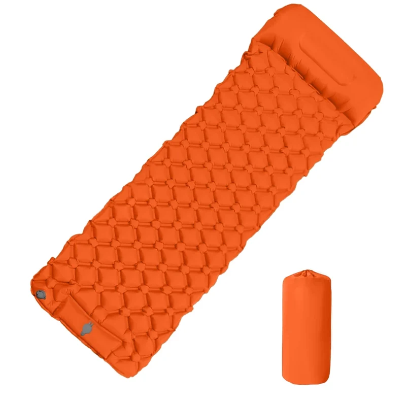 Matelas de couchage randonnée avec pompe intégrée