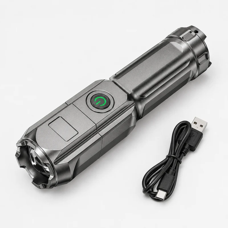 Lampe torche LED rechargeable randonnée