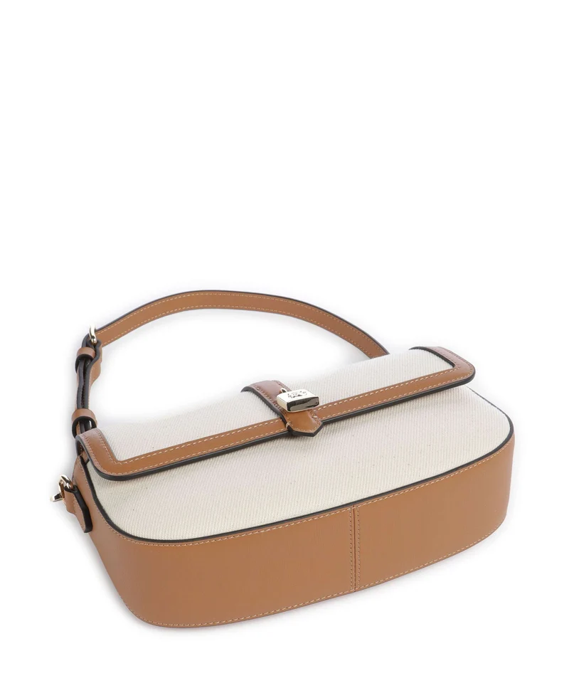 Karl Lagerfeld K/Autograph Sac porté épaule canvas caramel