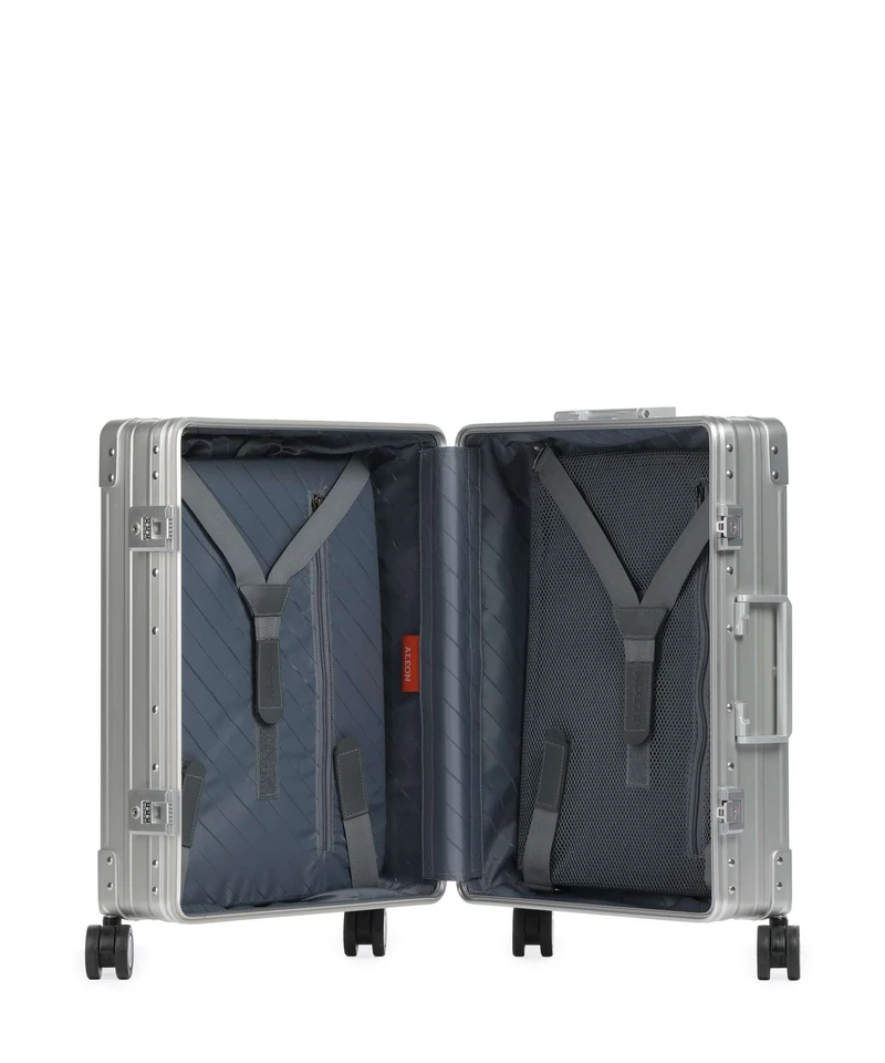 Aleon Classic 21 Domestic front flap Valise 4 roues platinum