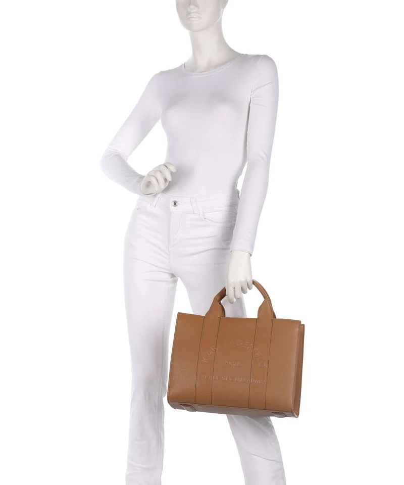 Karl Lagerfeld K/Rue St Guillaume Medium Sac à main caramel