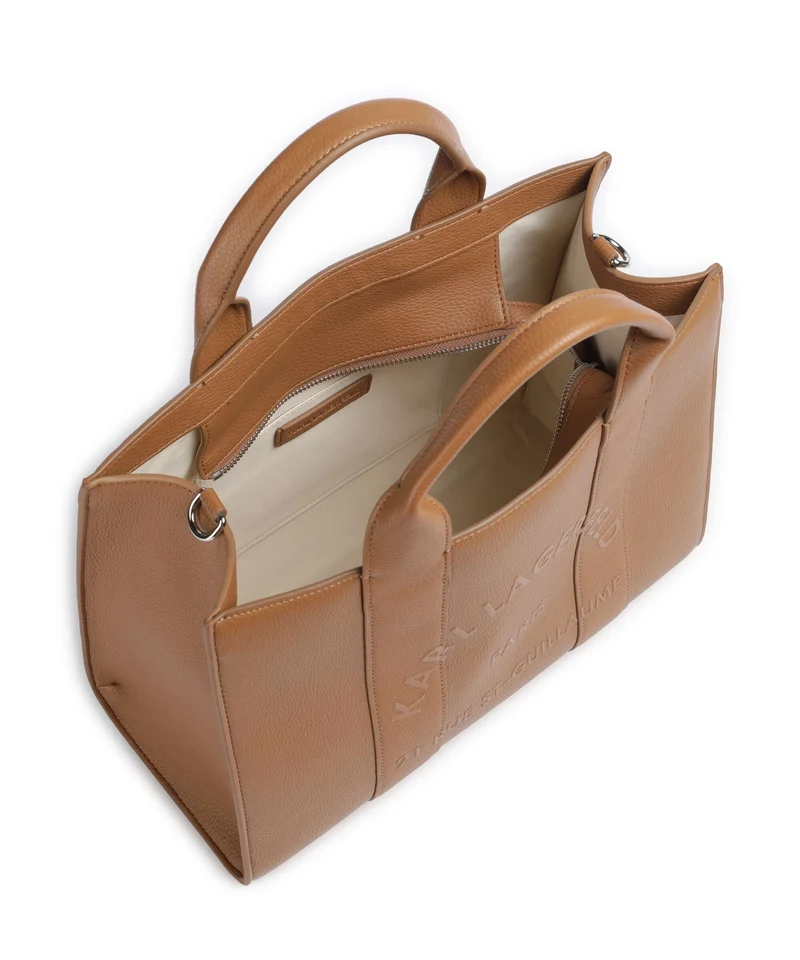 Karl Lagerfeld K/Rue St Guillaume Medium Sac à main caramel