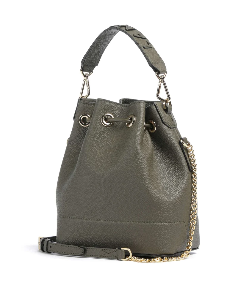 Lancel Ninon S Sac seau dark khaki