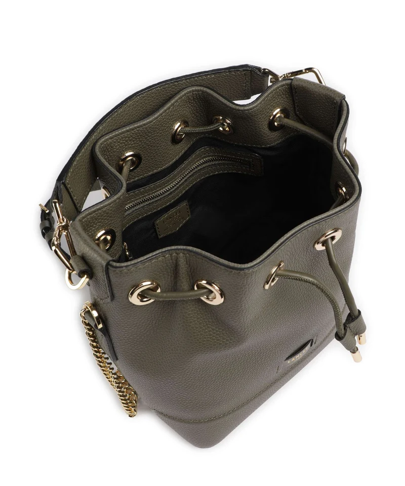 Lancel Ninon S Sac seau dark khaki