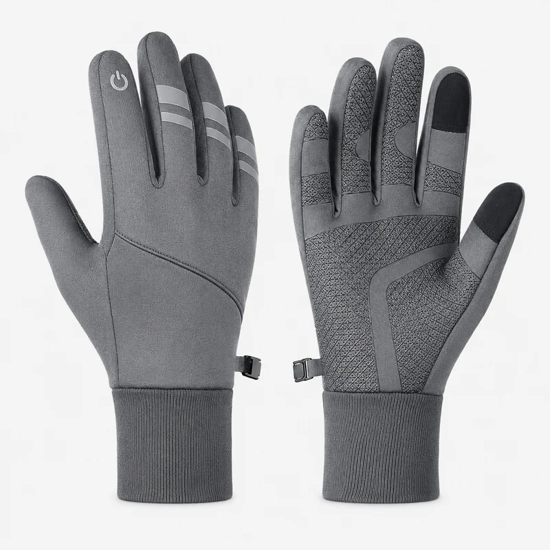 Gants randonnée étanches hiver tactiles chauds