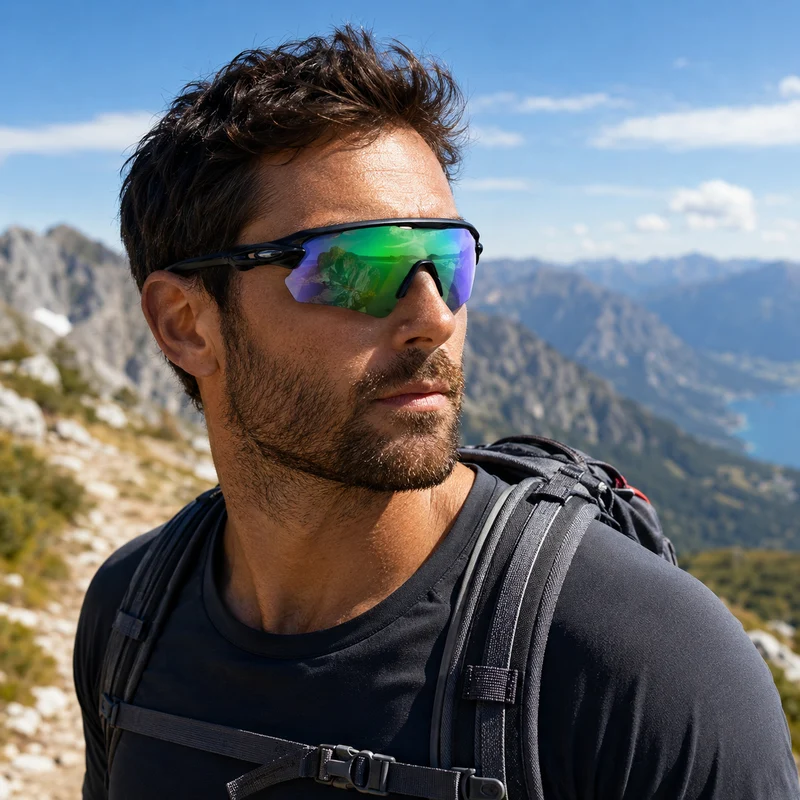 Lunettes randonnée polarisées anti éblouissement