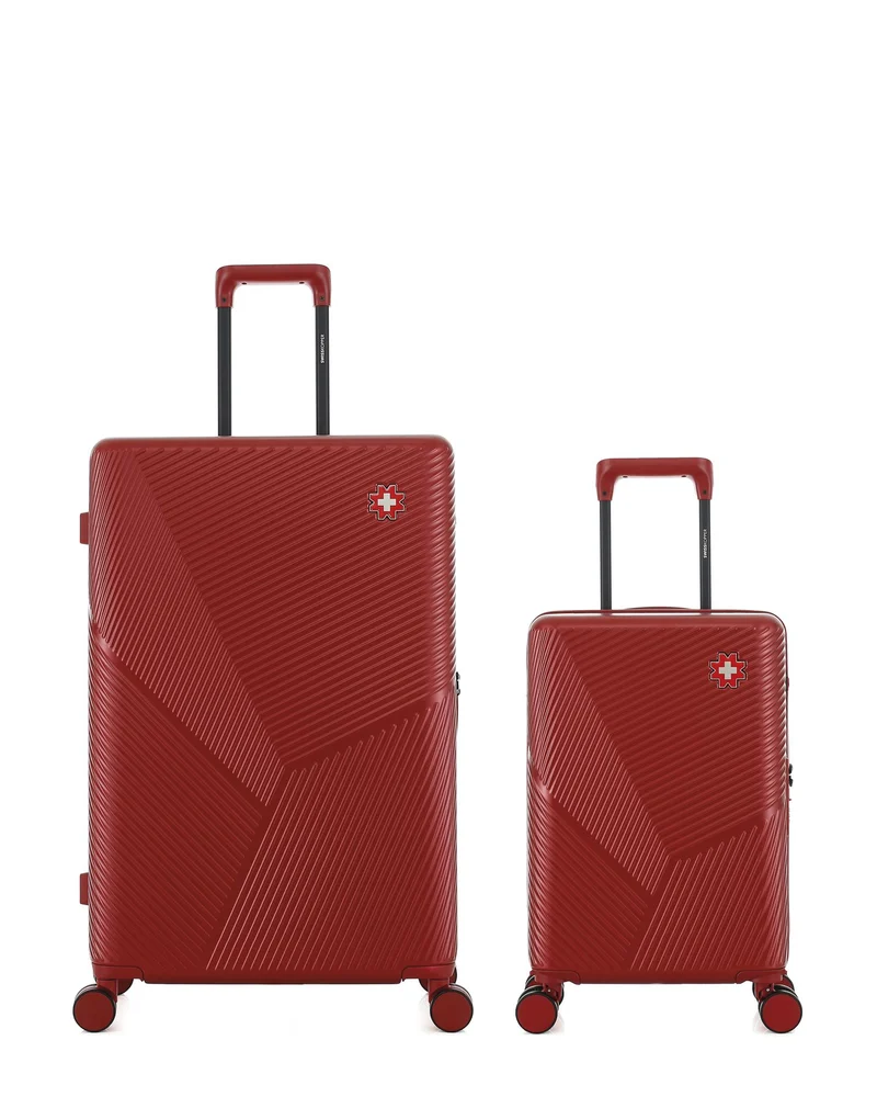 Lot de 2 Valises Rigides Grand Format et Cabine XS FRIBOURG