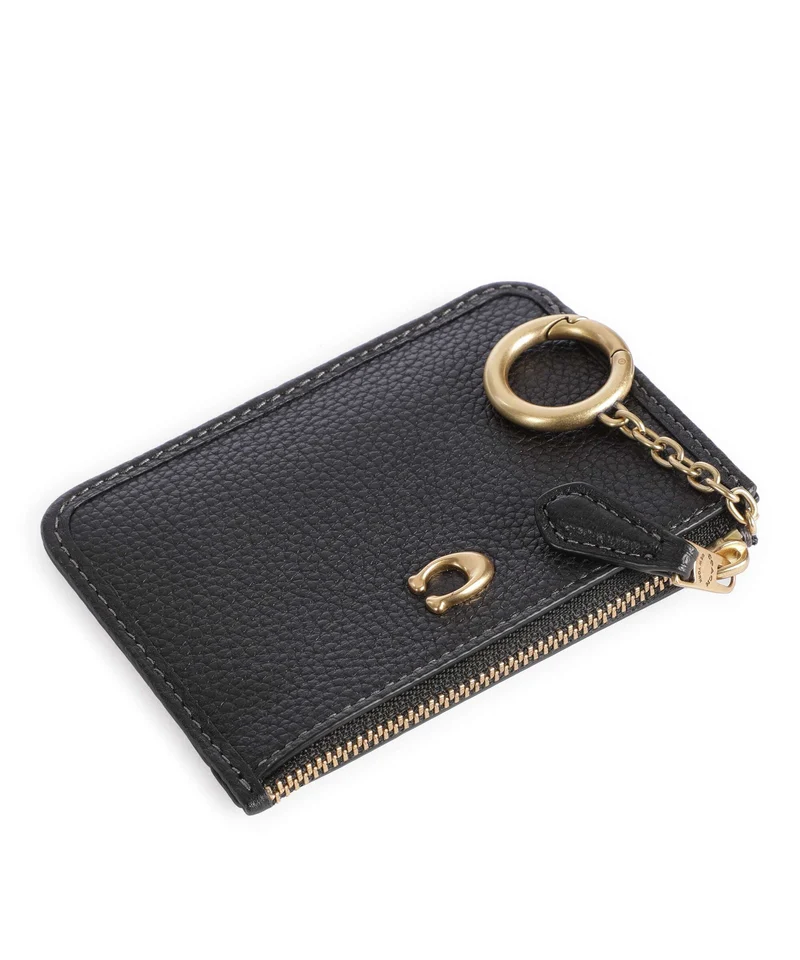 Coach Étui à cartes crédit black