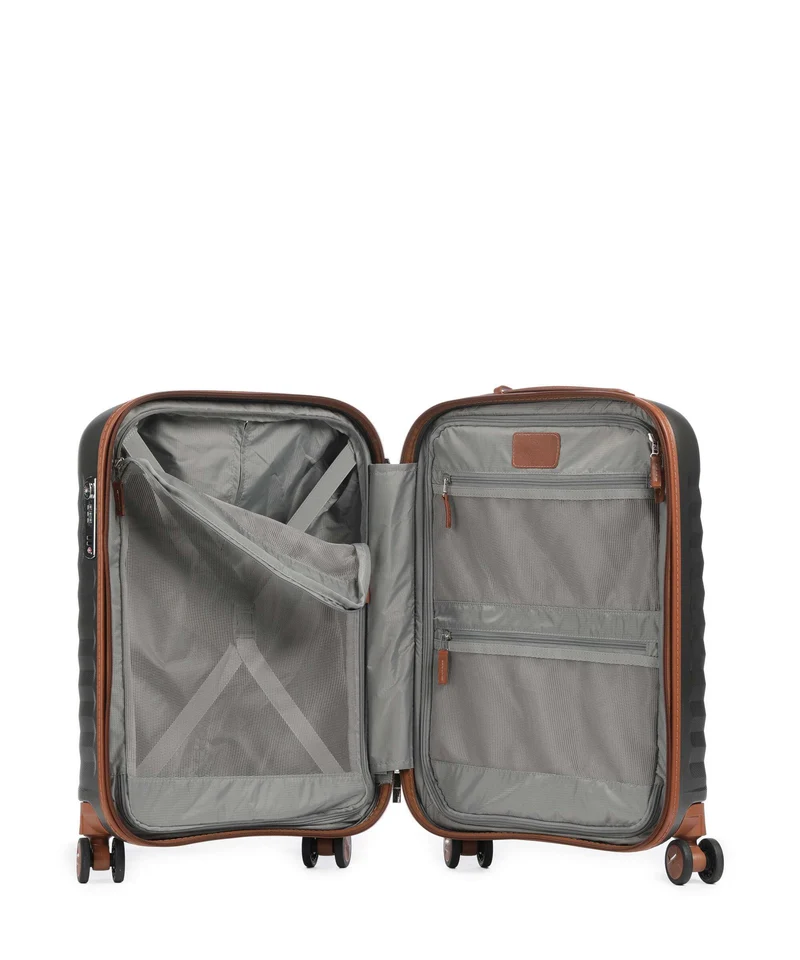 Roncato E-Lite Valise 4 roues titanio/cognac