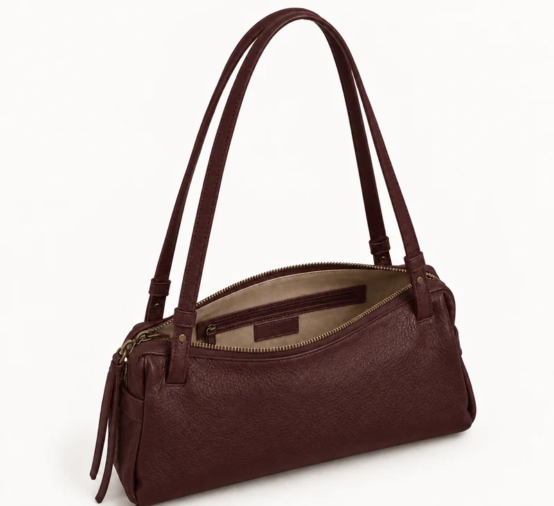 Sac Baguette Helena - Bordeaux