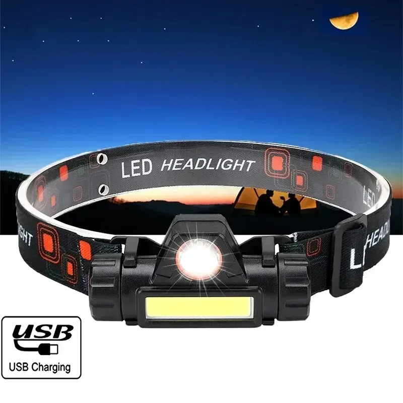 Lampe frontale LED haute puissance randonnée