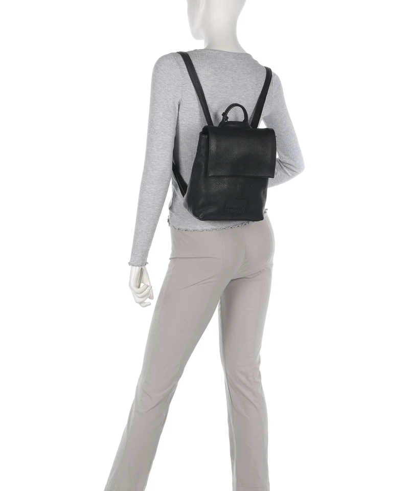 Burkely Soft Skylar Sac à main porté dos beach black