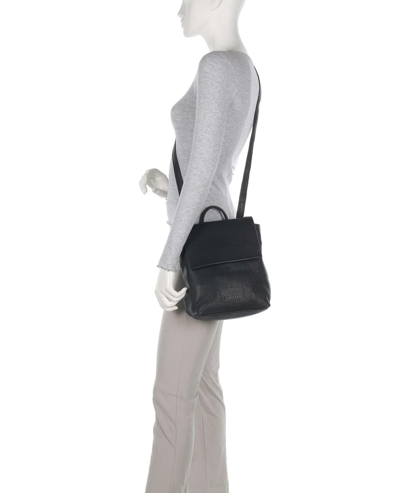 Burkely Soft Skylar Sac à main porté dos beach black